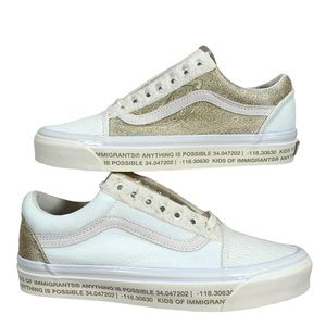 Vans Old Skool 36 DX Kids Of Immigrants Sneakers Size 7.5 Mens 9 Women’s